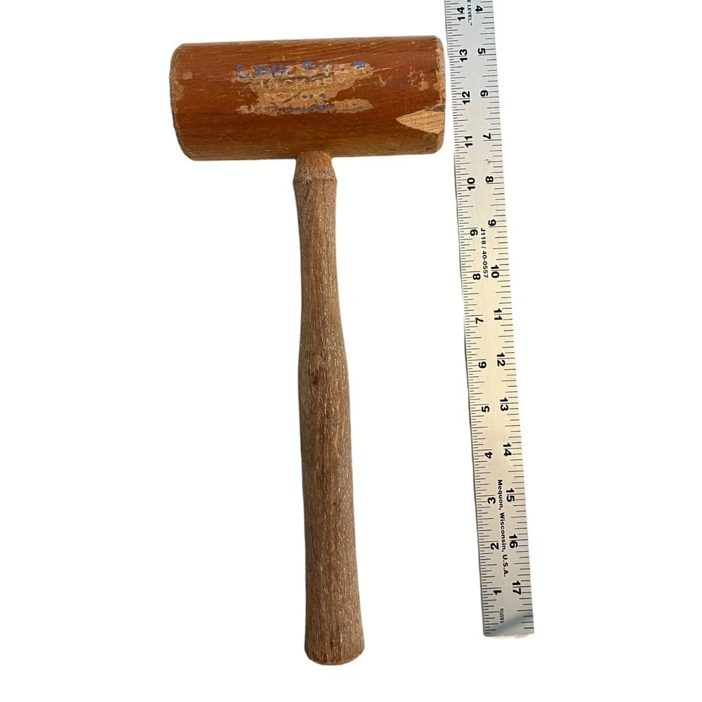 Vintage Wood Link Star Hickory Mallet- No. LS-2 13